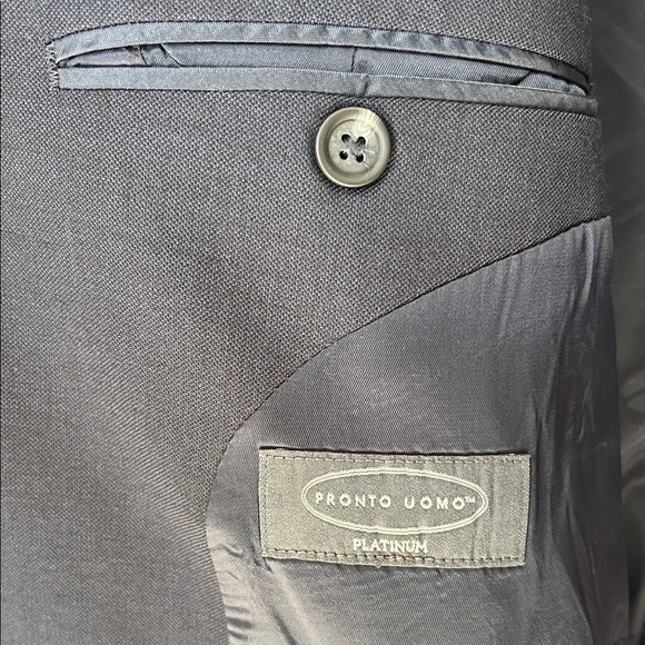 Pronto Uomo Navy blue Blazer - Picture 2 of 10